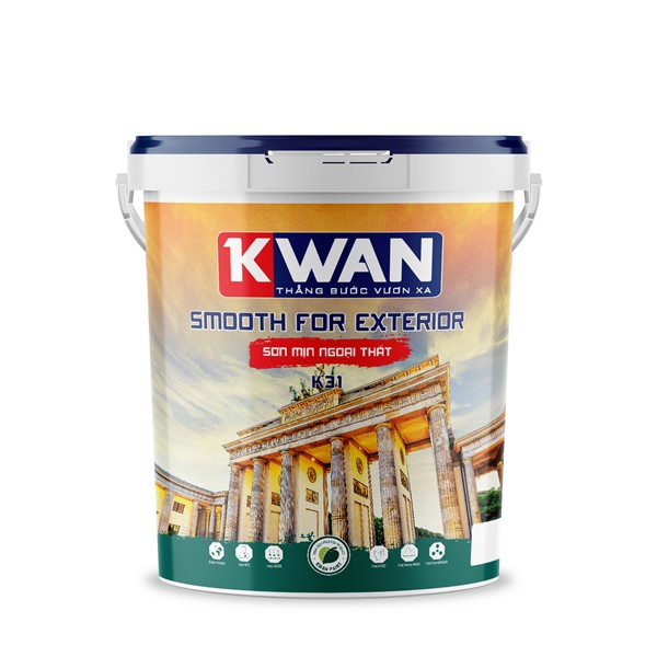 Sơn mịn ngoại thất - KWAN SMOOTH FOR EXTERIOR - K31